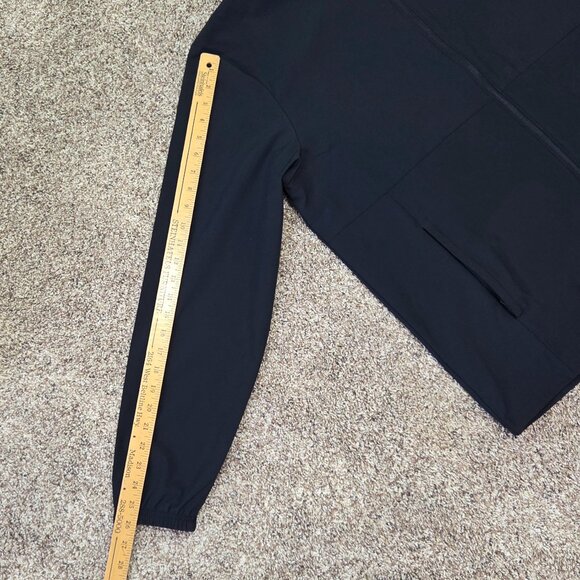 NWT -- Under Armour Men’s UA Vibe Woven Windbreaker, Black, Men's Large - Picture 6 of 10